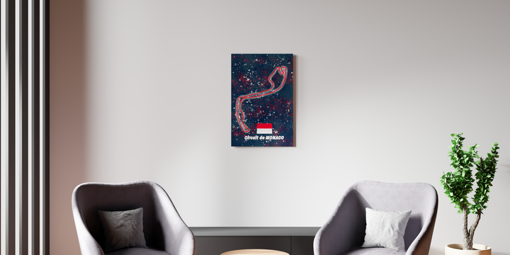 Circuit de MONACO - Acrylic Poster