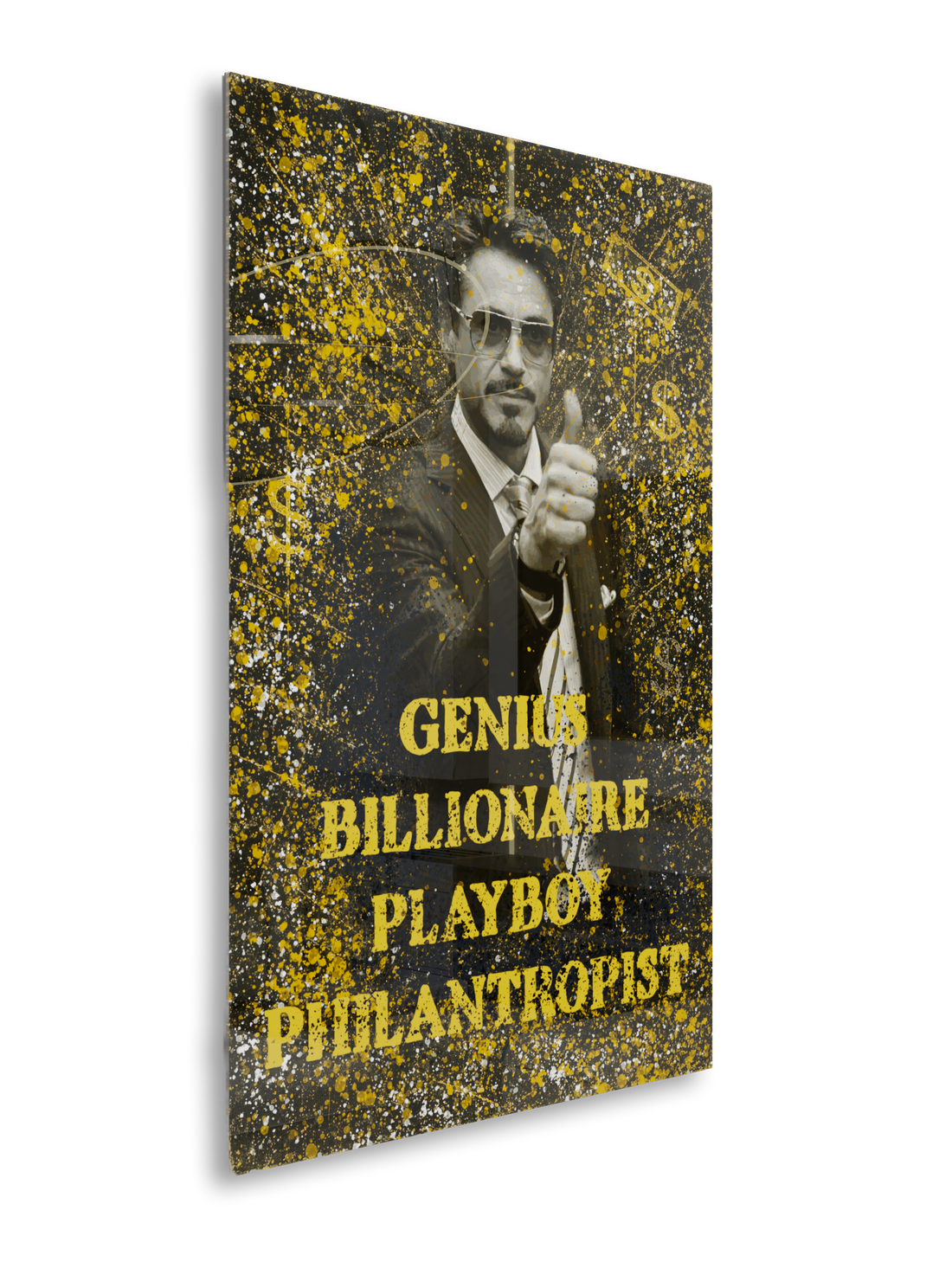 Genius Billionaire - Acrylic Poster