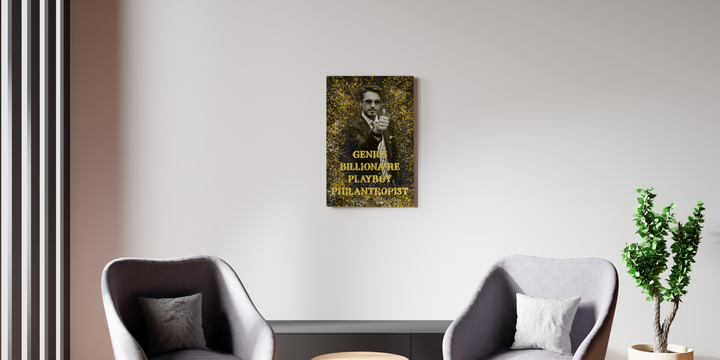 Genius Billionaire - Acrylic Poster
