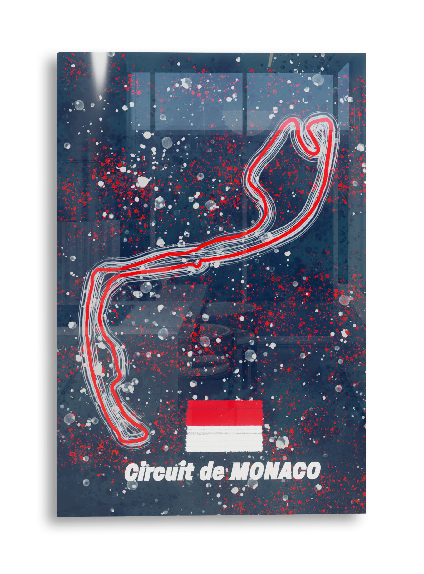 Circuit de MONACO - Acrylic Poster