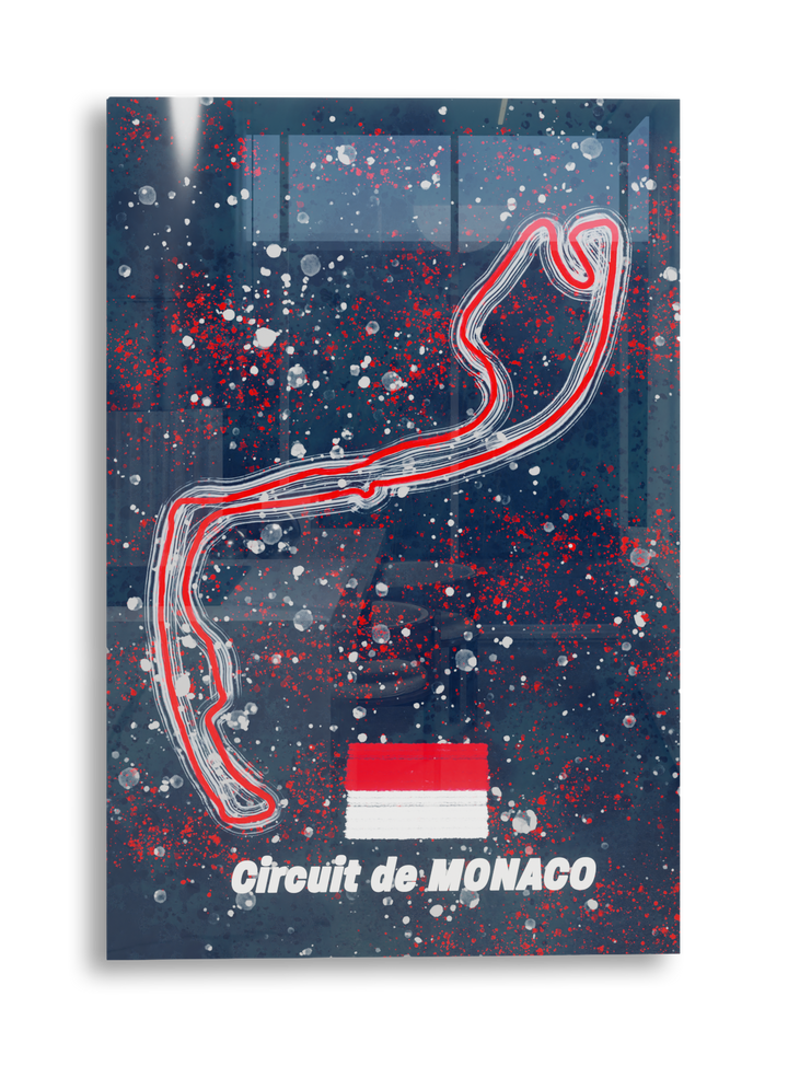 Circuit de MONACO - Acrylic Poster