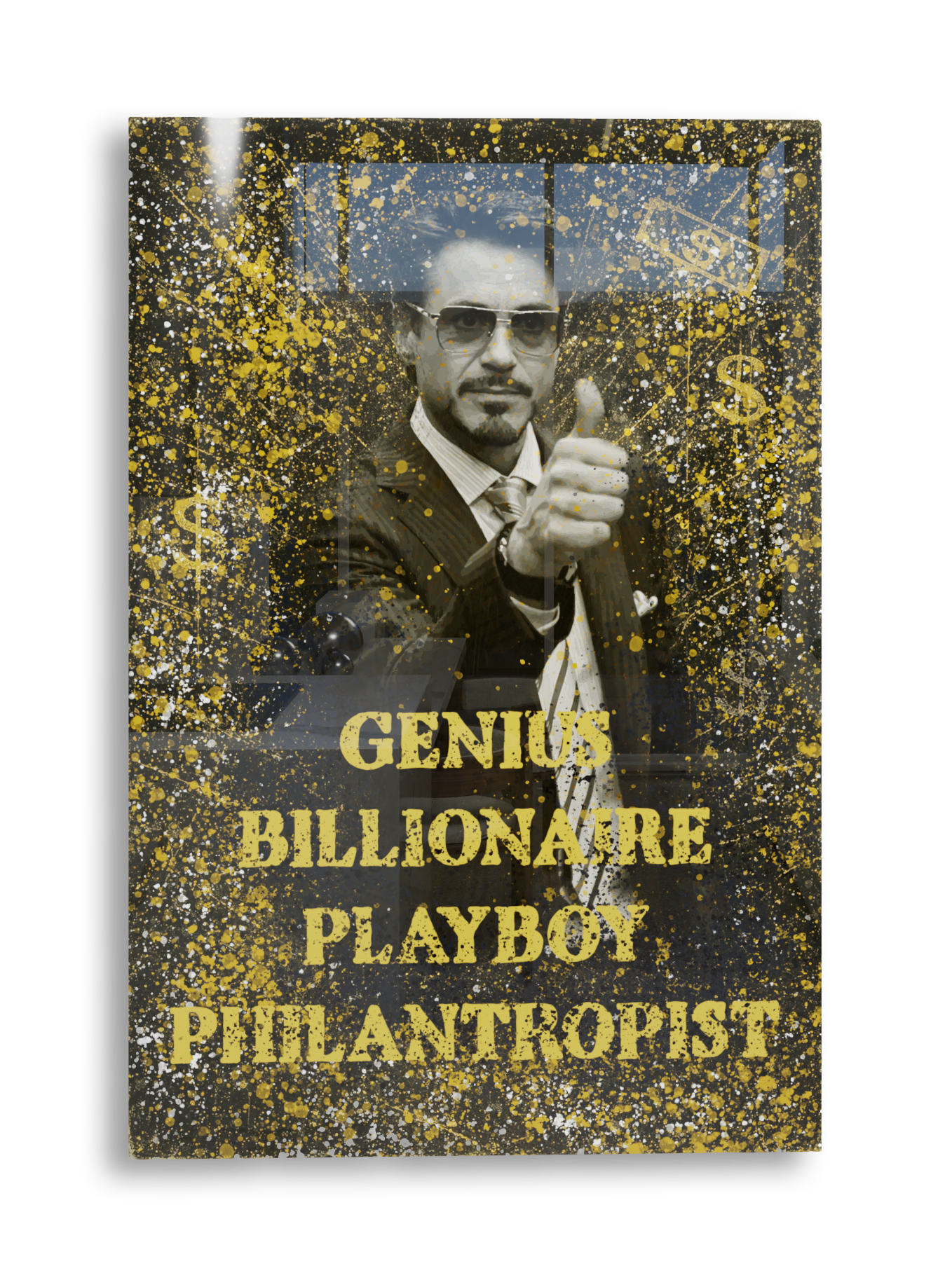 Genius Billionaire - Acrylic Poster