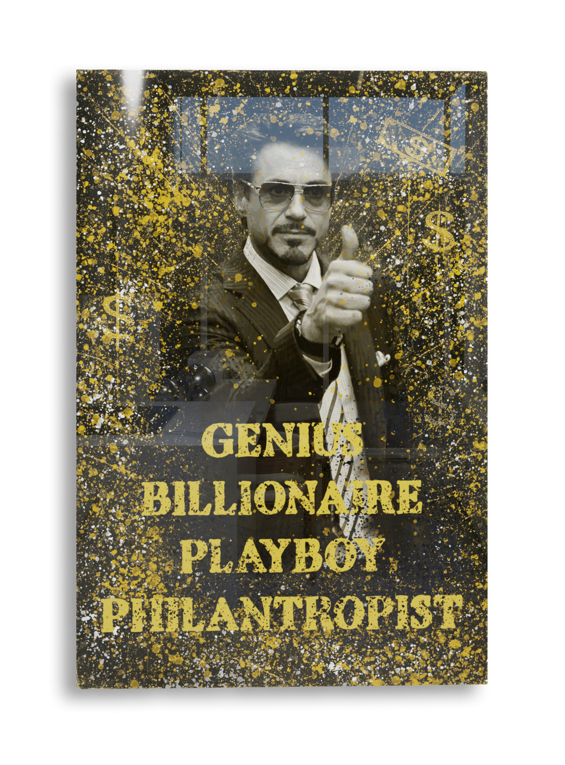 Genius Billionaire - Acrylic Poster