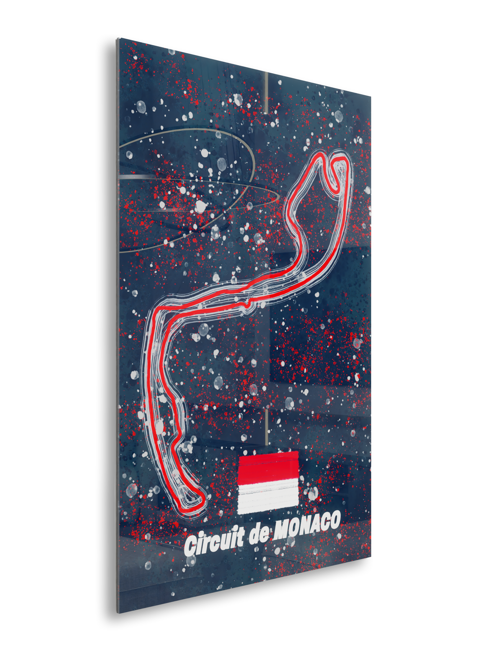 Circuit de MONACO - Acrylic Poster